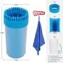 CHOOSEEN Dog Cleaner Upgrade 2 in 1 Dog Paw Cleaner Dog Brush Dog Grooming Dog Cleaning Paw Cleaner Portable Dog Foot Washer for Dog Cat CHOOSEEN Dog Cleaner Upgrade 2 in 1 Dog Paw Cleaner Dog Brush Dog Grooming Dog Cleaning Paw Cleaner Portable Dog Foot Washer for Dog Cat