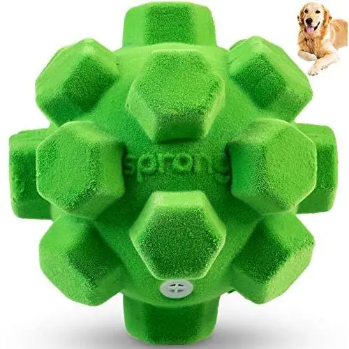 Pet Craft Supply The Original Classic Sprong Ball Interactive Dog Toy - Bouncy Soft Super Squeaky Dog Ball for Large Breed, Medium and Small Dogs Pet Craft Supply The Original Classic Sprong Ball Interactive Dog Toy - Bouncy Soft Super Squeaky Dog Ball for Large Breed, Medium and Small Dogs