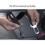 Friends Forever Durable Dog Seatbelt for Carseat, Dog Seat Belt for Vehicle, Tether Attachment to Pet Harness, 20-32 Inches Adjustable Length, Crash Tested Nylon Black, 2-Pack Set