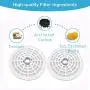 BOBEastal 4Pcs Pet Water Fountain Filter, 1.6L Pet Fountain Cat Water Dispenser Healthy and Hygienic Replacement Filter BOBEastal 4Pcs Pet Water Fountain Filter, 1.6L Pet Fountain Cat Water Dispenser Healthy and Hygienic Replacement Filter