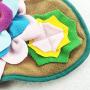 Balacoo Dog Snuffle Mat Puppy Cat Slow Feeding Mat Puzzle Toys Nosework Training Blanket for Dog Puppy