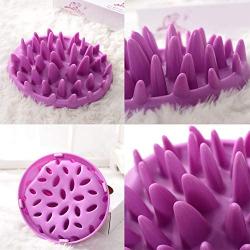 PIVBY Cat Catch Interactive Feeder - Slow Feed Bowl Anti-gulping Bloat Stop Pet Bowl for Dog Puppy