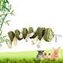 avbxcuecc Pet Chew Molar Sticks Sweet Bamboo Grass Cake Teeth Care Toys Improves Dental Supplies