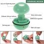 Mini Cat Toy Ball, Portable Automatic 360 ° Self-Rotating USB Rechargeable Cat Exercise Ball, with LED Light, for Indoor and Outdoor Use (1 Pcs, Green)