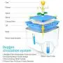 Cat Water Fountain with LED Water Level Window, 84oz/2.5L Automatic Pet Fountain, Ultra Silent Healthy and Hygienic, 3 Modes Drinking Fountain, with 1 Carbon Filter and 1 Large Silicone Mat Cat Water Fountain with LED Water Level Window, 84oz/2.5L Automatic Pet Fountain, Ultra Silent Healthy and Hygienic, 3 Modes Drinking Fountain, with 1 Carbon Filter and 1 Large Silicone Mat