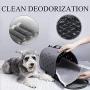 Pet Diaper Disposable Super Absorbent Healthy Clean Nappy Mat for Rabbit Cage Pad Diaper Supplies for Reptiles Cats and Small Animals (50 pcs Gray)