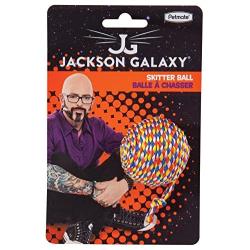 Jackson Galaxy Skitter Ball Natural Cat Toy Ball