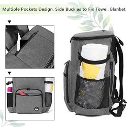 Teamoy Dog Travel Backpack, Pet Supplies Weekend Organizer with 2 Silicone Collapsible Bowls, 2 Food Carrier, 1 Water-Resistant Placemat
