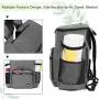 Teamoy Dog Travel Backpack, Pet Supplies Weekend Organizer with 2 Silicone Collapsible Bowls, 2 Food Carrier, 1 Water-Resistant Placemat Teamoy Dog Travel Backpack, Pet Supplies Weekend Organizer with 2 Silicone Collapsible Bowls, 2 Food Carrier, 1 Water-Resistant Placemat