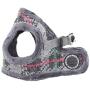 Puppia Eldric Harness-B for Pets, Mélange Grey, Small