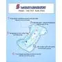 SENYEPETS Disposable Female Dog Diapers, Physiological Pants, Absorb a Large Amount of Urine and Prevent pet estrus (Small, Blue) SENYEPETS Disposable Female Dog Diapers, Physiological Pants, Absorb a Large Amount of Urine and Prevent pet estrus (Small, Blue)