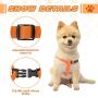 PUPTECK No Pull Dog Harness Reflective Adjustable Basic Nylon Step in Puppy Vest Outdoor Walking with ID Tag