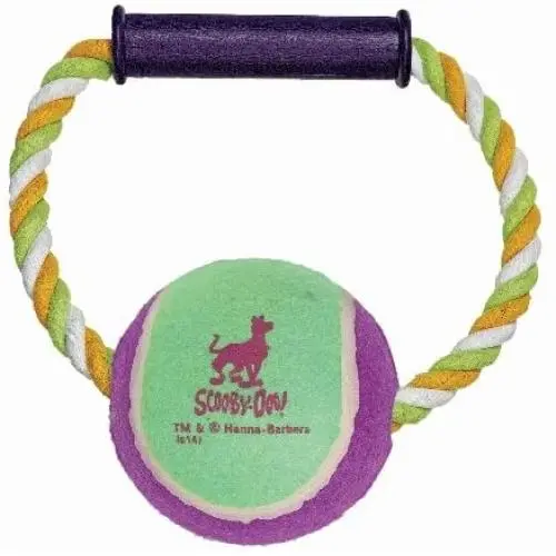 Scooby-Doo Round Rope Toy with Tennis Ball Scooby-Doo Round Rope Toy with Tennis Ball