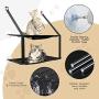 Cat Window Perch Window Hammock for Large Cat Double Resting Cat Window Seat Pet Durable Bed Safety Space Saving Holds for Any Indoor Cat Size 6 Suction Cups