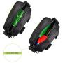 Pet Industries Dog Poop Bag Holder Dispenser, Heavy-Duty Waterproof Material, Reflective Strip, Zippered Pouch & Carabiner Clip for Easy Carry and Velcro Leash Attachment Strap
