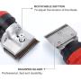 TAKEKIT Horse Clippers Professional Electric Animal Grooming Kit for Horse Equine Goat Pony Cattle and Large Thick Coat Dogs, 6 Speeds Large Heavy Duty Farm Livestock Haircut Trimmer, 380W