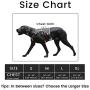 BELPRO Multi-Use Support Dog Harness, Escape Proof No Pull Reflective Adjustable Vest with Durable Handle, Dog Walking Harness for Big/Active Dogs