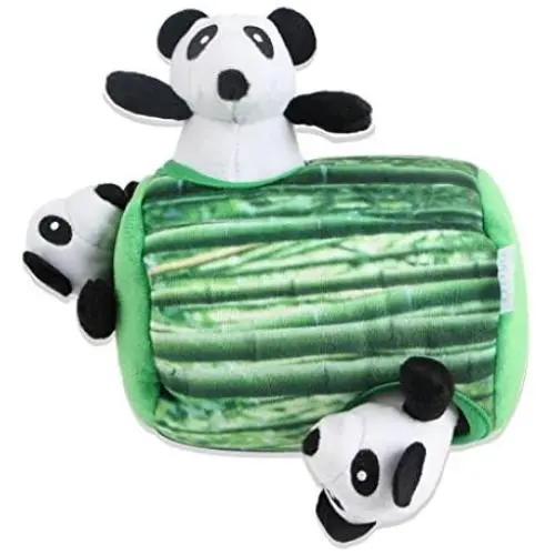 IFOYO Dog Squeaky Toy, Large Durable Hide Seek Puzzle Plush Interactive Dog Toys Medium/Small Dogs, Pets, Halloween Christmas Dog Toy