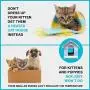 PETYELLA Heated cat Houses for Outdoor Cats in Winter - Heated Outdoor cat House Weatherproof - Outdoor Heated cat House - Easy to Assemble