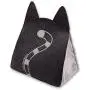 Touchcat Kitty Ears Travel On-The-Go Collapsible Folding Cat Pet Bed House with Toy Touchcat Kitty Ears Travel On-The-Go Collapsible Folding Cat Pet Bed House with Toy