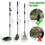 MOICO Dog Pooper Scooper, 3 Pack Upgraded Adjustable Long Handle Metal Tray, Rake and Spade Poop Scoop, Pet Waste Removal Pooper Scooper for Large Medium Small Dogs and Pets MOICO Dog Pooper Scooper, 3 Pack Upgraded Adjustable Long Handle Metal Tray, Rake and Spade Poop Scoop, Pet Waste Removal Pooper Scooper for Large Medium Small Dogs and Pets