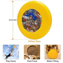 Pet Frisbee Flying Disc Dog Toy - Multifunction Fair Faces of Courage Bob Wilson