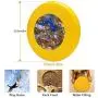 Pet Frisbee Flying Disc Dog Toy - Multifunction Fair Faces of Courage Bob Wilson