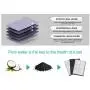 Hiwater Water Filter Compatible with Drinkwell Platium Charcoal Pet Dog Cat Fountain Filters Replacement 12 Pack