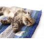 Botanical Pets Premium Dog and Cat Scratcher Mat Grey Blue (Large) Eco-Friendly Made with Natural Vegetable Fiber That Dogs, Kittens and Cats Love.