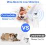 Casfuy Dog Nail Grinder with LED Light - Upgraded 2-Speed Electric Pet Nail Trimmer Powerful Painless Paws Grooming & Smoothing for Small Medium Large Dogs & Cats