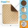 Washable Pee Pads for Dogs (2 Pack) - Reusable Puppy Pads XL Size - Premium Waterproof Dog Training Potty Pads (Extra Large 36'' x 30'') - Superior Absorption Machine Washable