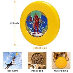 Pet Frisbee Flying Disc Dog Toy - Multifunction 4 Dechen Gyalmo Suzy Greanias