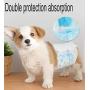 SiNetGuy Disposable Dog Diapers | Female Dog Diapers Protection | Diapers for Dogs in Heat, Excitable Urination, or Incontinence Super Absorbent Leak-Proof Fit