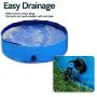 Zone Tech Foldable Pet Bathing Pool - Premium Quality Easy to Store Collapsible Foldable Bath Pool for Kids and Pets