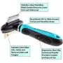 Vets Pride USA 2-in-1 Deshedding Comb & Undercoat Rake - Flexible Neck Bends Up to 30° - Grooming Tool with Deshedder Brush & Rake for Dematting - Detangler That Removes Both Matted & Shedding Hair Vets Pride USA 2-in-1 Deshedding Comb & Undercoat Rake - Flexible Neck Bends Up to 30° - Grooming Tool with Deshedder Brush & Rake for Dematting - Detangler That Removes Both Matted & Shedding Hair