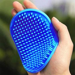 Mikey Store Pet Dog Cat Bath Brush Comb Rubber Glove Hair Fur Grooming Massaging Massage Mit