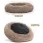 SAVFOX Long Plush Comfy Calming & Self-Warming Bed for Cat & Dog, Anti Anxiety, Furry, Soothing, Fluffy, Washable, Abbyspace, Marshmellow Pet Donut Bed SAVFOX Long Plush Comfy Calming & Self-Warming Bed for Cat & Dog, Anti Anxiety, Furry, Soothing, Fluffy, Washable, Abbyspace, Marshmellow Pet Donut Bed