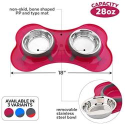 Iconic Pet Colour Splash Designer Bone Shape Fusion Pet Diner