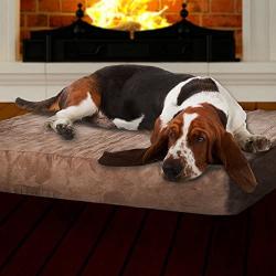 PETMAKER Memory Foam Dog Bed with Removable Cover