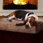 PETMAKER Memory Foam Dog Bed with Removable Cover