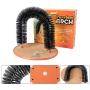 ITODA Cat Arch Self Groomer Massager Toy,Pet Kitten Scratcher Toys Cat Fur Grooming Brush Shedding with Scratch Pad