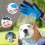 LATH.PIN Pet Bathing Tool Dog Bathing Massaging Glove, Pet Hair Remover for Dog Bath with 3 Adapters Compatible Shower Bath Tub, Outdoor Garden
