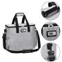 CAB55 Dog Travel Bag, Perfect Weekend Pet Travel Set for Dog & Cat Week Away Tote Organizer Bag for Dogs Travel Airline Approved Tote Organizer with Multi-Function Pockets