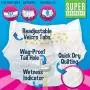 Disposable Dog Female Diapers | 20 Premium Quality Adjustable Pet Wraps with Moisture Control & Wetness Indicator | 20 Count Extra-Large Size