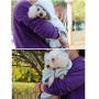 Pet Bathrobe, Dog Bath Towel Microfiber Fast Drying Super Absorbent Dog Pajamas with Hooded Dog Coats for Small Medium Dog Cat