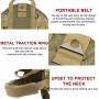 Tactical Dog Harness with Pulling Handle, Military Standard Pet Harnesses, Adjustable MOLLE Nylon Dogs Harness for Outdoor Training Hunting Camping