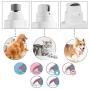 ZHOUXINXING Dog Nail Grinder,Dog Grooming Supplies kit,Dog Hair Clippers, 5-in-1 Function Rechargeable Pet Nail Trimmer Painless Paws Grooming & Smoothing for Small Medium Dogs & Cats