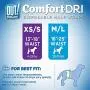 OUT! Disposable Male Dog Diapers | Absorbent Male Wraps with Leak Protection | Excitable Urination, Incontinence, or Male Marking (M/L, 96 ct) OUT! Disposable Male Dog Diapers | Absorbent Male Wraps with Leak Protection | Excitable Urination, Incontinence, or Male Marking (M/L, 96 ct)