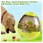 Pet Dog Interactive Tumbler Food Dispenser Feeder IQ Puzzle Treat Ball Toys US