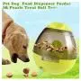 Pet Dog Interactive Tumbler Food Dispenser Feeder IQ Puzzle Treat Ball Toys US Pet Dog Interactive Tumbler Food Dispenser Feeder IQ Puzzle Treat Ball Toys US